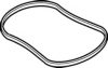 ELRING 698.410 Gasket, cylinder head cover